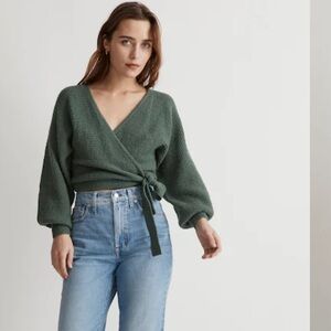 Madewell Pasha Wrap Vneck Sweater